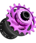 CNC Aluminum Freewheel Cog Set 16T Or 18T For MTB And Fixed Gear Hubs Red Finish Includes Spacer Rings And Lockring All In One Ready To Install