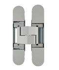 3.0 Adjustable Concealed Hinge For Flush Doors, Super Smooth Hidden Door Hardware with Quiet Operation, steel build, top view