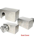 Heavy Duty 4th Axis Rotary Indexing Head With Nema 34 Stepper Motor 100mm Chuck Top Shelf Specs dust cover viewed from different angles.