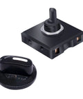 Four Position Rotary Switch With Knob 13A 125V And 10A 250V Three Speed Universal Heater Selector Flame Retardant Housing