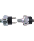 2 Pack Low Air Switch 1749 2134 FSC 1749 2134 Replacement For Freightliner Cruise Kick Off Switch showing front and side view