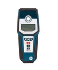Professional Stud Finder Wall Scanner With Automatic Calibration To Nail Your Drywall Projects And Locate Rebar Pipes Plus Live Wires Using Hella Reliable Detection, front view of device with screen and buttons.