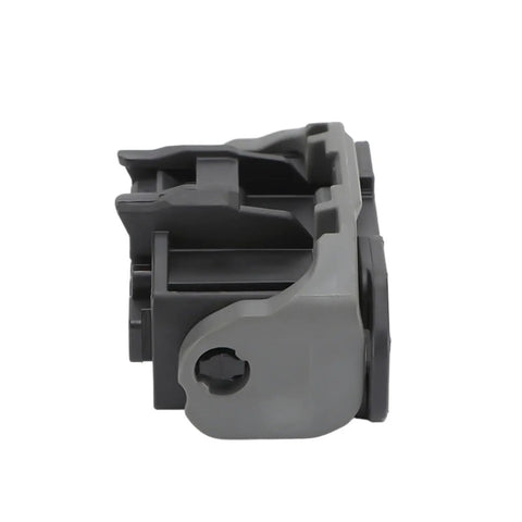 Heavy Duty Six Pin Automotive Connector With Sheathed Wire Harness And Reinforced Contacts For Plug And Play Truck Cab Wiring No Headache Straight Up Reliable Fitment side view showing durable gray plastic construction.