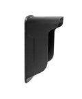 Side view of waterproof rain cover pair for access control systems keeps RFID card keypad readers dry from rain and sun no sweat rugged ABS shield