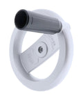 5140011-10 Planer Handle Replacement For DW735 DW735X wood grip close-up, showing beefed-up durability and smooth control design