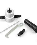 Double Headed Sheet Metal Nibbler Cutter for Drills 360 Degree Adjustable with attachments and handle