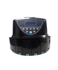 Smooth Operator Money Counter Machine And Automatic Coin Sorter With Cash Wrapper features a digital display and coin sorting slots.