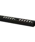1U Metal Rack Mount Horizontal Cable Manager Duct Raceway for 19 Inch Server Rack Heavy Duty Steel Panel