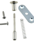 Heavy Duty Spring Loaded Plunger Latches For Cabinets And Drawers Rock Solid Nickel Plated Wardrobe Locks hardware parts set