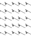 Rake Tooth Replacement Wire for Hay Rakes 21 25 and 36 Heavy Duty 262 Wire with 7.25 Inch Tine Length and 1.937 Inch Tooth Coil