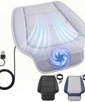 USB Cooling Car Seat Pad For Chevrolet Volt Bolt EV EUV Blazer EV With Strong Airflow And Super Breathable Mesh, showcasing airflow.
