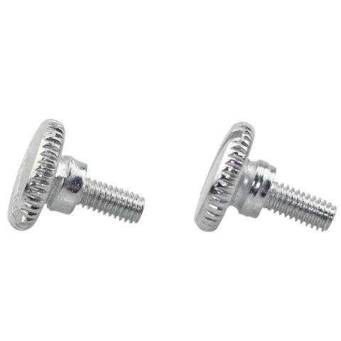 No Sweat Two Pack Sewing Machine Presser Foot Screws And Thumb Bolts M3x15mm stainless steel replacement screws.