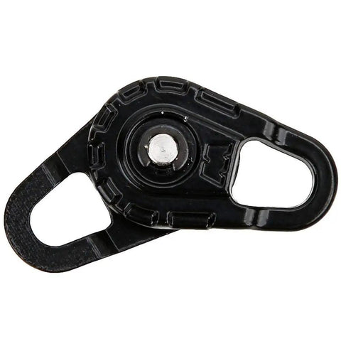 Heavy Duty RC Winch Snatch Block for 1 to 10 Scale RC Cars, Durable Metal Snatch System, Easy Install Upgrade for Model Toy Trucks and Trailers, Tough, No Nonsense Performance for Off Road RC Cars, black metal snatch block