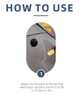 How to use Smooth Roll Ready In Minutes With This Magic Car Scratch Remover Pen Two Pack to touch up scratches.