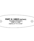 Airtech Recoil Pad for Stoeger M3000 M3500 Shotguns With NAVCOM Vibration Dampening template dimensions 10823