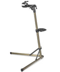 Lightweight Aluminum Bike Repair Stand Portable Work Stand For Mountain MTB And Road Bikes Height Adjustable From 39 To 59 Inches Holds Up To 55 Lbs For DIY Home Garage Use