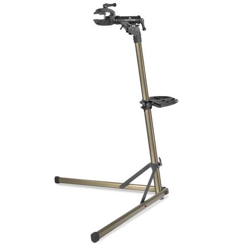 Lightweight Aluminum Bike Repair Stand Portable Work Stand For Mountain MTB And Road Bikes Height Adjustable From 39 To 59 Inches Holds Up To 55 Lbs For DIY Home Garage Use