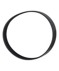 Replacement Drive Belt For Porter Cable PCB270TS Table Saw 5140085-55 high precision, black, shown in looped position, side angle