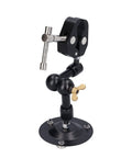 Heavy Duty Soldering Clamp Bench Vise and Flexible Stand with rubber pad and wide clamping range, ideal for electric soldering irons.