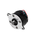 K2 Plus Extruder Motor With Circular E Axis For 3D Printers, high precision stepper drive, front view of single unit motor