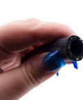 Close-up of extension hose from Front Load Washer Water Valve Replacement Kit With Three Coils And Extension Hoses For 120V 60Hz DIY