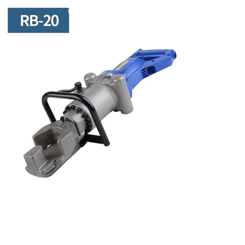 Heavy Duty Reliable Electric Rebar Cutter And Portable Steel Bar Bender With Rapid Hydraulic Cutting Pure Copper Motor profile view showing cutting head.