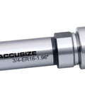 Pro Grade ER16 Collet Chuck Extension Rod 1.96 Inch Shank Length With Three Quarter Inch Straight Shank Alloy Steel
