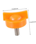 Tightening Screw For Orange Juicer Replacement Parts For Electric Juicer Machine Sturdy Plastic Peeler Screw Essential Kitchen Accessory For Daily Use No Fuss Juicing And A Secure Fit, 4.00x3.40 cm