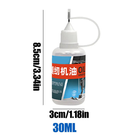 30ml bottle of Industrial Grade High Temperature Sewing Machine Lubricant With Lightweight Formula For Ultra Smooth Operation