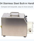 High Viscosity Liquid Transfer Pump For Honey Syrup And Paste 10 Liters Per Minute Non Stick Gear Pumping Equipment With 304 stainless steel built-in handle