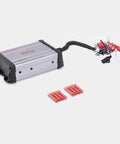 Beefy 1500W Peak 4 Channel Marine Amplifier Receiver With IP65 Waterproof And Weatherproof Marine Grade Audio With Wiring and Connectors