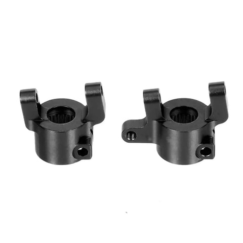 Snag These Dope One Ten Scale Heavy Duty Metal Upgrade Parts Featuring Tough C Type Hubs Front Knuckles And Rear Axle Lockers - black C type hubs