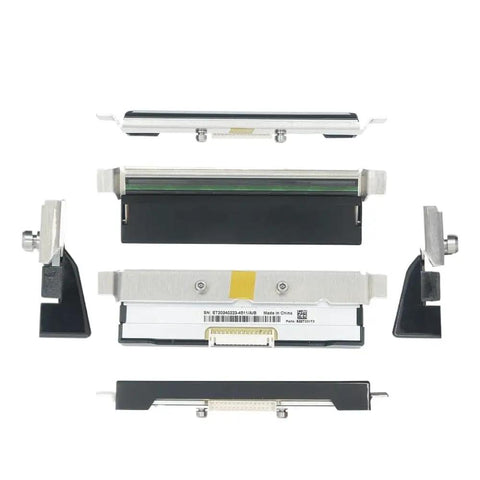 Top Shelf Thermal Print Head Replacement Compatible With ZT231 ZT211 ZT111 Barcode Label Printers 203 Dpi, various angles showing component details.