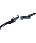Ultra Bee Ready To Roll Brake And Clutch Lever Set CNC Foldable Aluminum 7075 shown separated and angled