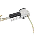 Beefed Up Pneumatic Grease Gun With Aluminum Alloy Body, 400 Bar High Pressure Performance For Industrial Use And Heavy Machinery
