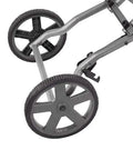 Mobile Miter Saw Stand With Universal Mounting Brackets And Tool Free Extension Lock Quick Release For Fast Setup wheels