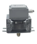 1Pc Industrial Microwave Equipment Magnetron Om75P Air Cooled for Samsung Mag Drying Apparatus showing front view and cooling fins