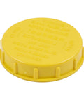 Subaru Brake Master Cylinder Tank Cap Replacement 26452AG001 26452AG000 top view, yellow plastic cap, text visible