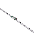 MGN12H 450mm Linear Rail Guide With Sliding Block Built For DIY CNC Routers Lathes Mills And More Smooth Precise Motion Heavy Duty Linear Guide System With Rubber End Stops 12mm Rail Width 8mm Height