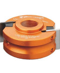 Heavy-Duty Universal Shaper Cutter Head Packing A Solid 3-1/8 Inch Diameter And A Beefy 3/4 Inch Bore, built from tough aluminum.