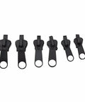 Six Pack Universal Zipper Repair Kit No Sew Quick Fix For Jackets Luggage Bags Backpacks And Boots Instantly Replaces Broken Zippers