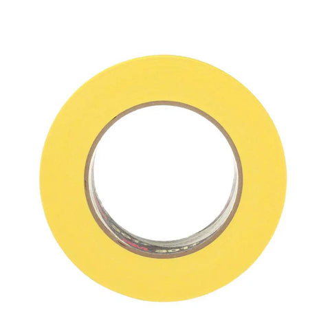 Industrial Strength Yellow Masking Tape For Paint Masking In Automotive And Specialty Vehicle And Industrial Applications, 36 Mm By 55 M