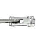 Adjustable Stainless Steel Toolbox Draw Compression Toggle With Spring Catch Clamp Hinge For Latching Cabinets And Small Drawer Storage Boxes That Stay Secure, close-up view of clamp.
