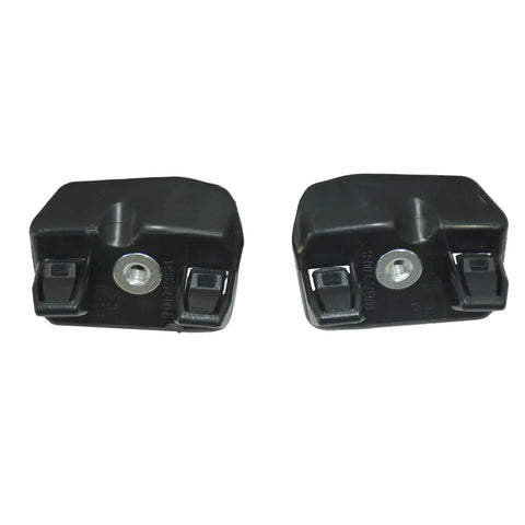 Shop Grade Pair Front Fender Brackets Support Holders No Hassle Fit Tesla Model Y 2020 To 2023 Swaps 1493772 1493773 black mounts