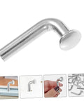 50 Piece Heavy Duty Pallet Rack Safety Pins J Clip Drop Pin Locking Clips For Warehouse Storage Racks quick snap install close-up of steel pin