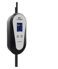 Top Shelf 32 Amp 7Kw Portable EV Charger Level 2 Electric Vehicle Charging Station For Teslas Model S 3 X Y with display.