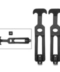 4 Pack Rubber Latches with Flexible T Handle Hasp Draw Latches, vibration dampening, all-weather resistant, heavy duty rubber fasteners