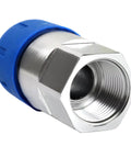 1 Inch Female NPT Adapter for FastPipe Compressed Air Piping, Aluminum 1x1 Fitting, Quick Connect, Easy Threaded Connection