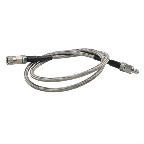 High Pressure Air Hpa Stainless Steel Hose 4500 Psi Rated For Heavy Duty Fill Station Use With 36 Inch braided hose and quick disconnect fittings