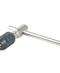 T Handle Tap Holder Wrench Set with Self Centering Hardened Jaws and Knurled Sleeve, T type tapping tool